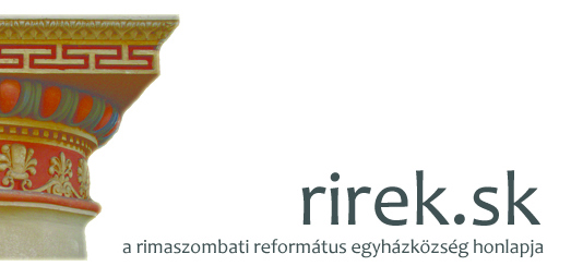 Köszöntjük a rimaszombati gyülekezet honlapján